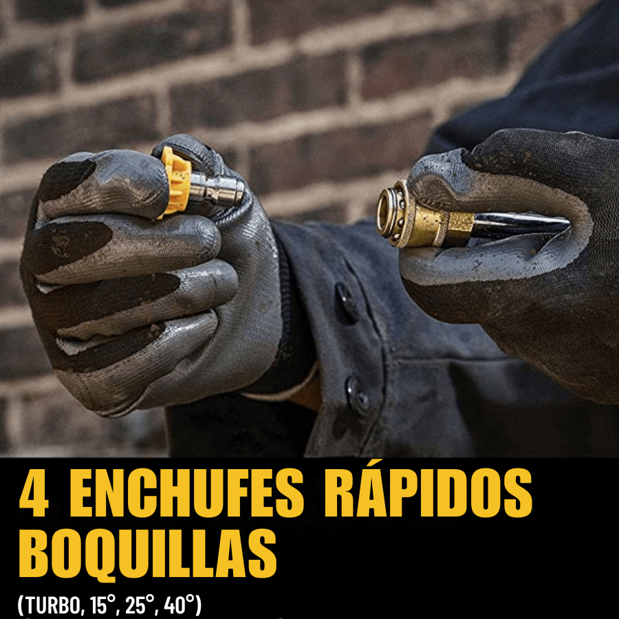 KIT DEWALT ORIGINAL: HIDROLAVADORA PORTATIL + 2 BATERIAS 48V + KIT CAJA DE HERRAMIENTAS 108PCS DE REGALO